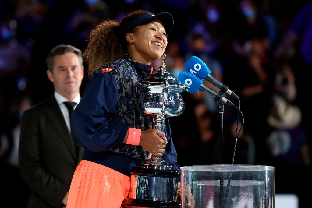 Naomi Osaka.