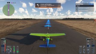 Aviator performance warning in Microsoft Flight Simulator 2024