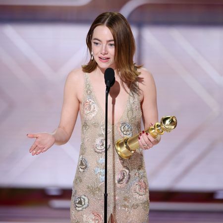 Emma Stone in 2024 awards season