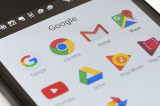 Google Apps on phone