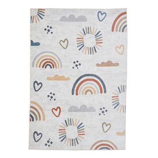 So'Home Kids Washable Rainbow Rug