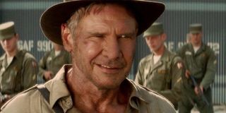 Harrison Ford as Indiana Jones in. Kingdom of the Crystall Skull