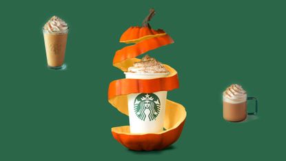 starbucks pumpkin spice latte