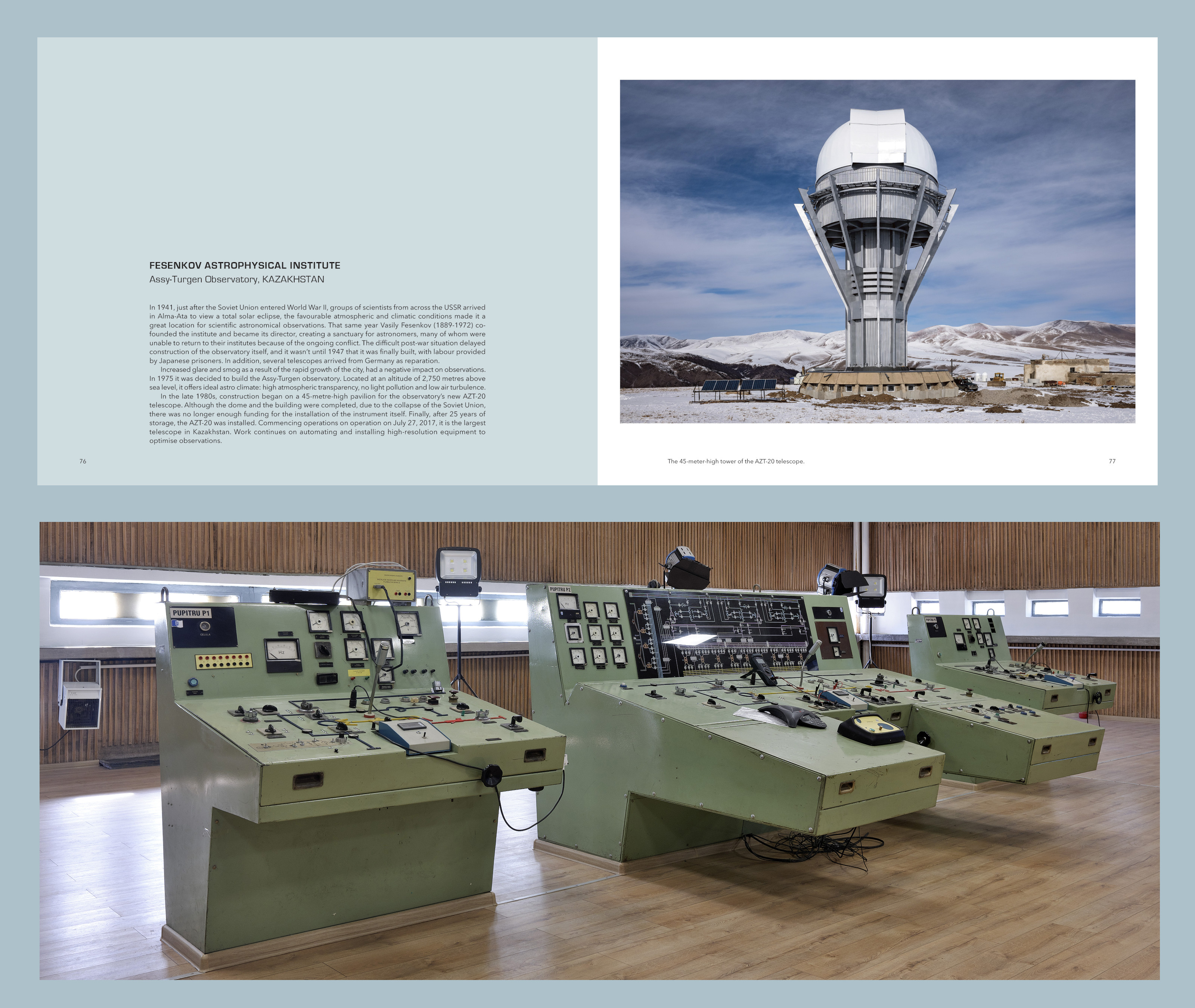 Spreads from Soviet Scientific Institutes