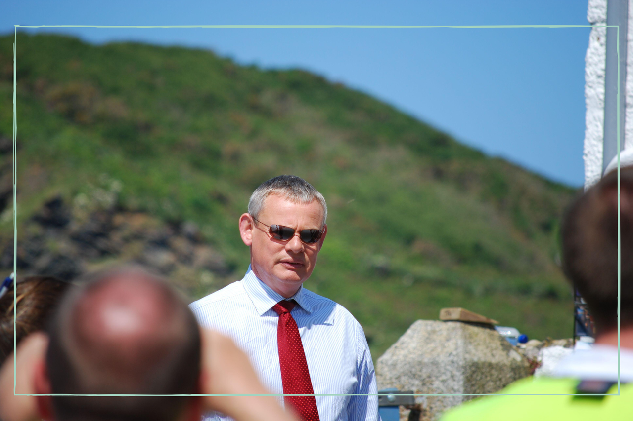 Where is Doc Martin filmed? Martin Clunes on set of ITV Drama Doc Martin