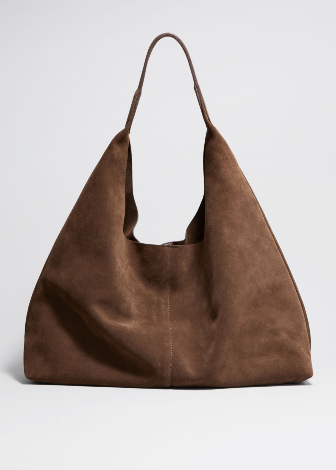 Large Suede Tote Bag