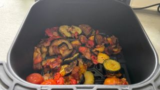 Roasted vegetables in the Instant 4-in-1 Air Fryer