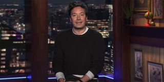 Jimmy Fallon's first day back on set for The Tonight Show