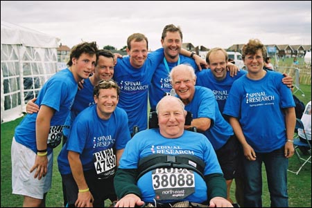 Bill Shand Kydd took part in the Great North Run