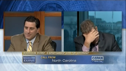 'Oh God, it's Mom': Pundit's mother calls into C-SPAN to nag sons about family time