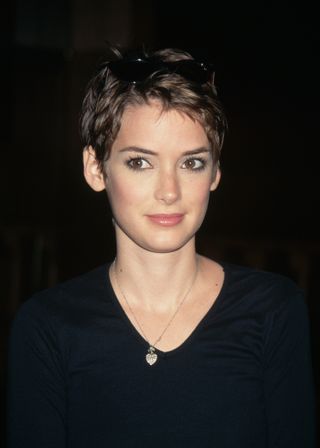 Winona Ryder at the premiere of "Boogie Nights" at the New York Film Festival
