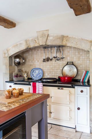 white-aga-in-stone-fireplace