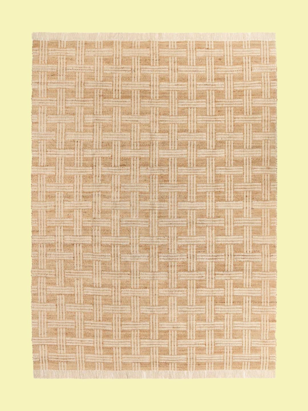 Westwing Collection, Handwoven Jute Rug Almir With Fringes, XL