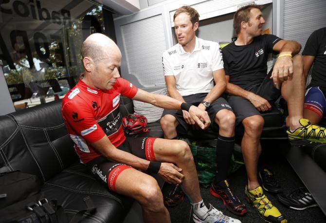 Chris Horner and his RadioShack Leopard teammates