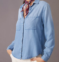 Cloth &amp; Stone Chambray Buttondown, £80 | Anthropologie