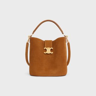 Medium Louise Bag in Suede Calfskin