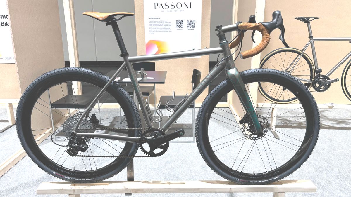 Passoni Cicloprato gravel bike at Eurobike