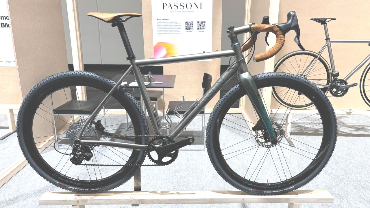 Passoni Cicloprato gravel bike at Eurobike