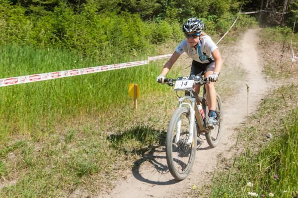 Chloe Woodruff (Crank Brothers Race Club) rode a strong race to finish 3rd