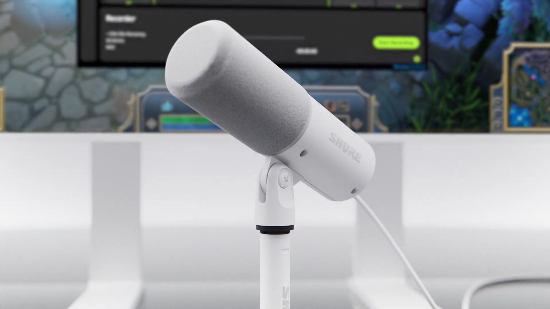 The white version of the Shure MV6 Gen 2