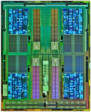 AMD's Vishera processor die.