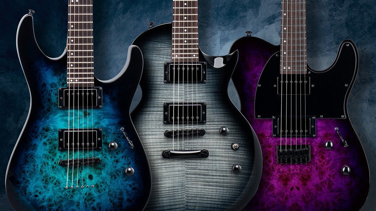 3 guitars from the ESP LTD 200DX Series