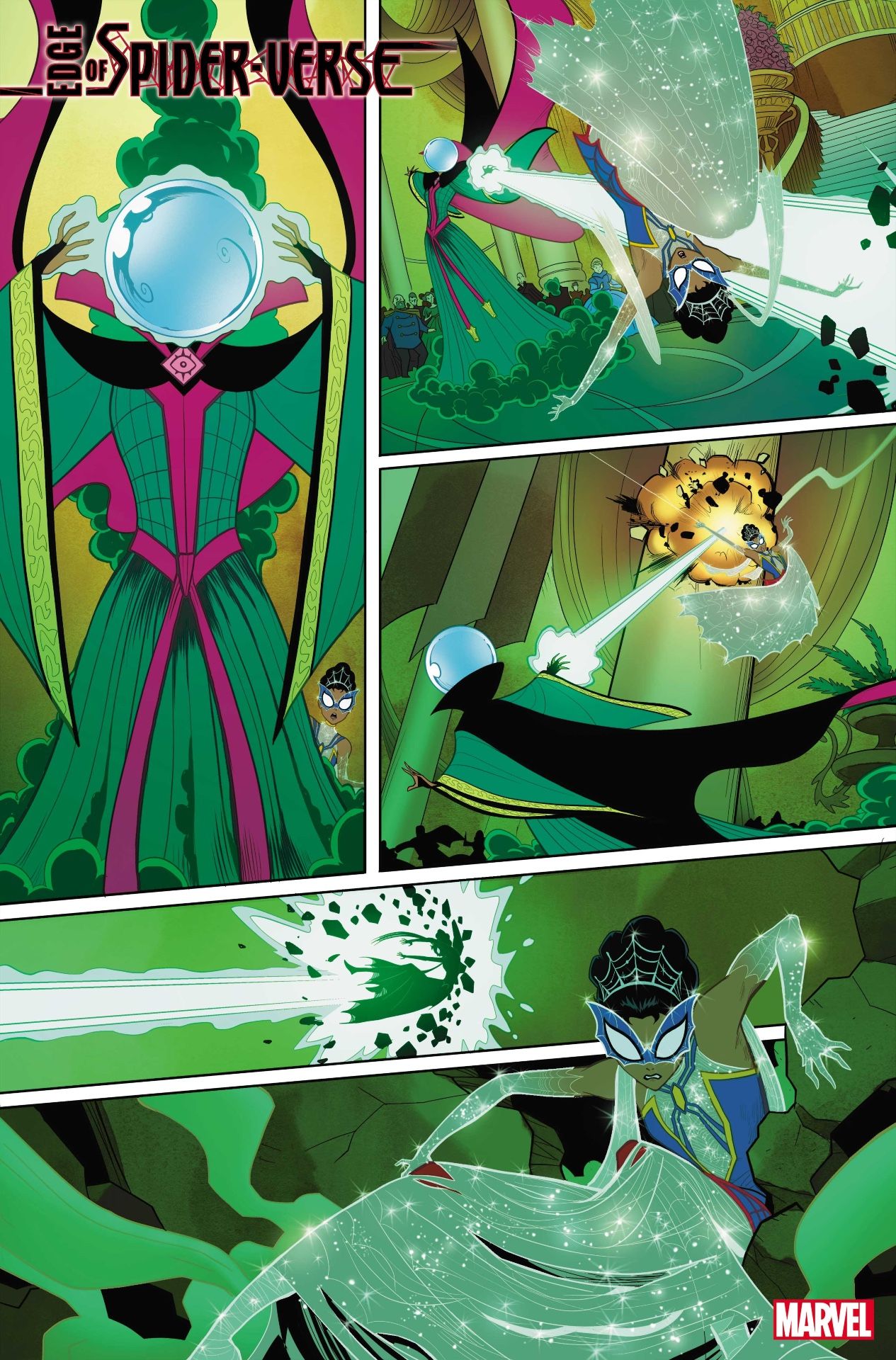 Edge of Spider-Verse #4 art