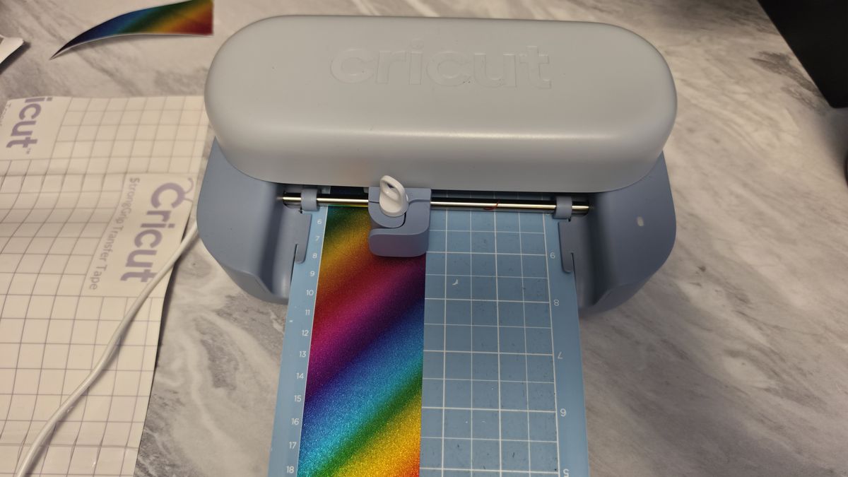 Cricut Pride crafting