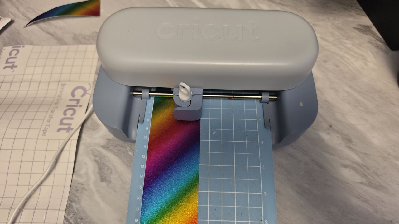 Cricut Pride crafting