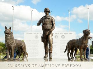 Military Dog Monument