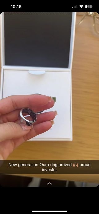 Potential leaked image of the Oura Ring Generation 4