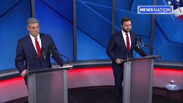 Tim Ryan debates J.D. Vance at Nexstar&#039;s WJW-TV in Cleveland