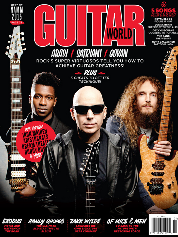 Guitar World Magazine Covers Gallery Every Issue from 2015 to 2016