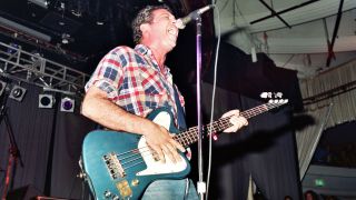Mike Watt of Firehose during Rock for Choice at The Palladium in Hollywood, CA, United States