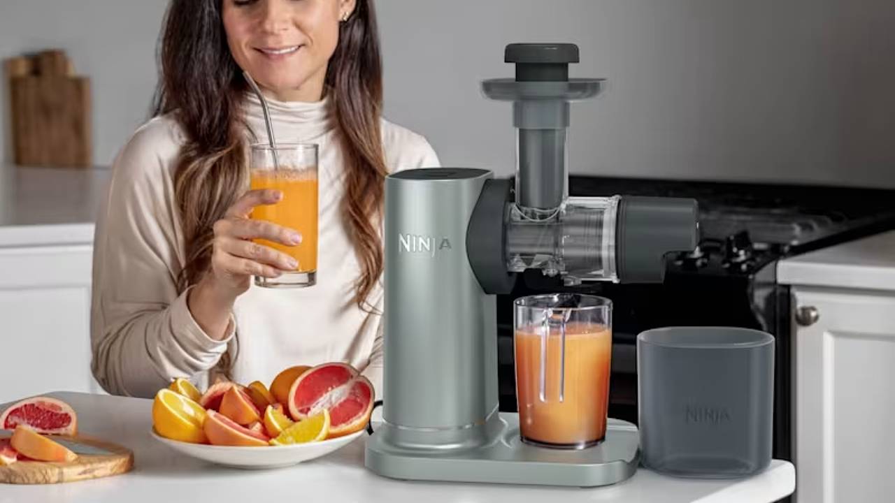 Ninja 3-in-1 Cold Press Juicer, Slicer &amp;amp; Shredder