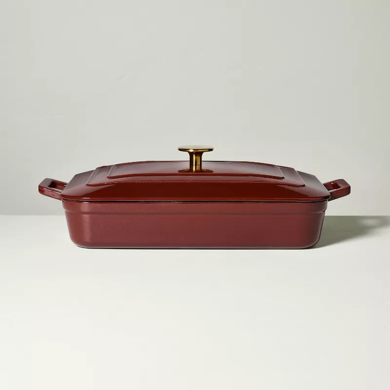 9"x13" Dutch Oven Casserole Red - Hearth & Hand™ With Magnolia