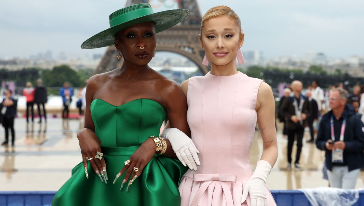 Ariana Grande and Cynthia Erivo Grace the 2024 Paris Olympics Opening