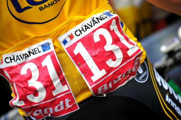 The most combative rider earned the red number and yellow and green jerseys.