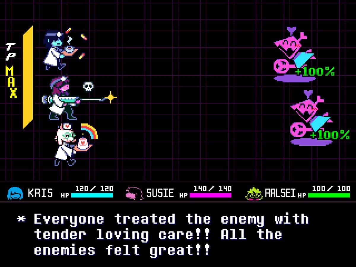 Deltarune combat