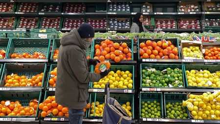 Man shopping for fruit