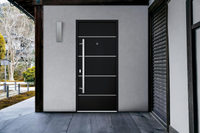 VDOMDOORS Front Exterior Prehung Steel Door