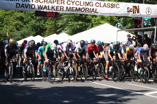 Images from the 2022 Harlem Skyscraper Cycling Classic