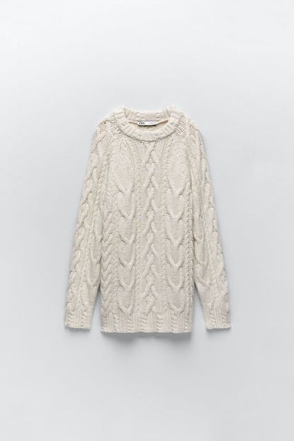 ZARA Cable Knit Sweater