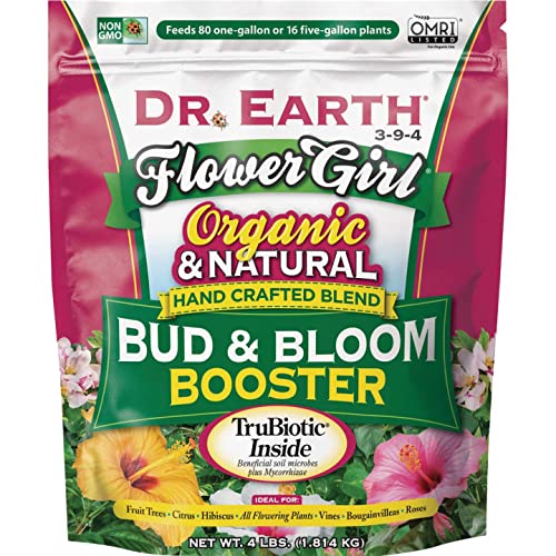 Flower Girl Bud &amp;amp; Bloom Booster, Organic, 3-9-4 Formula, 4-Lb. Bag