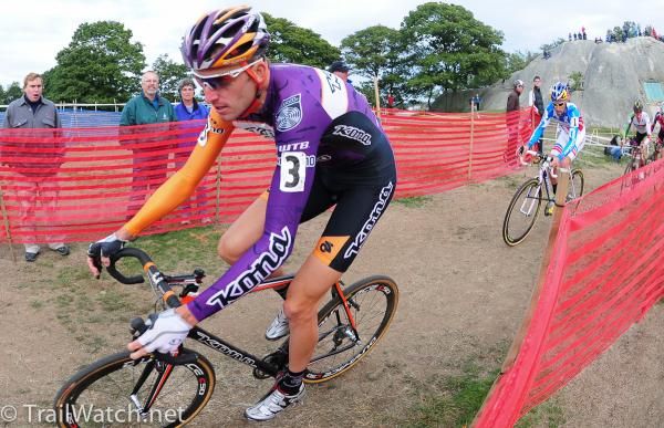 Ryan Trebon (Kona) being chased by Tim Johnson