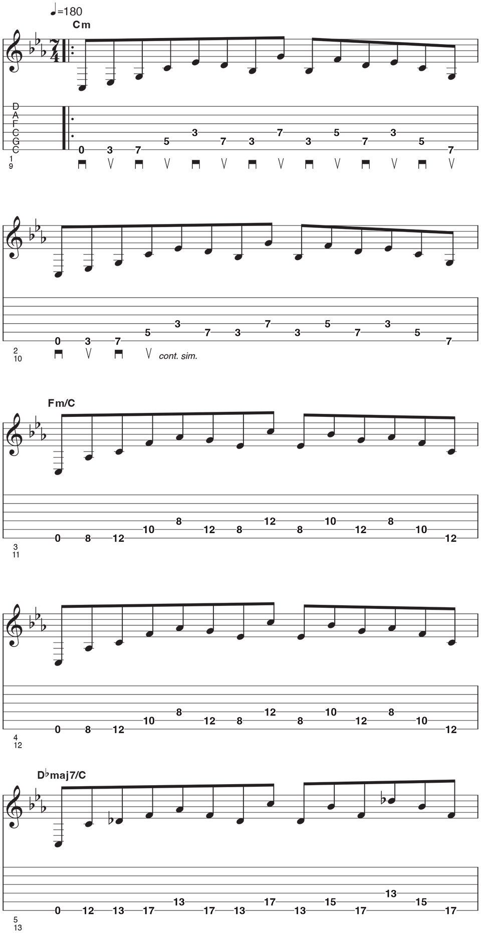 Drop C Example