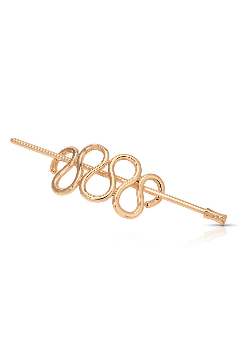 Twisted Hoop &amp;amp; Pin Barrette