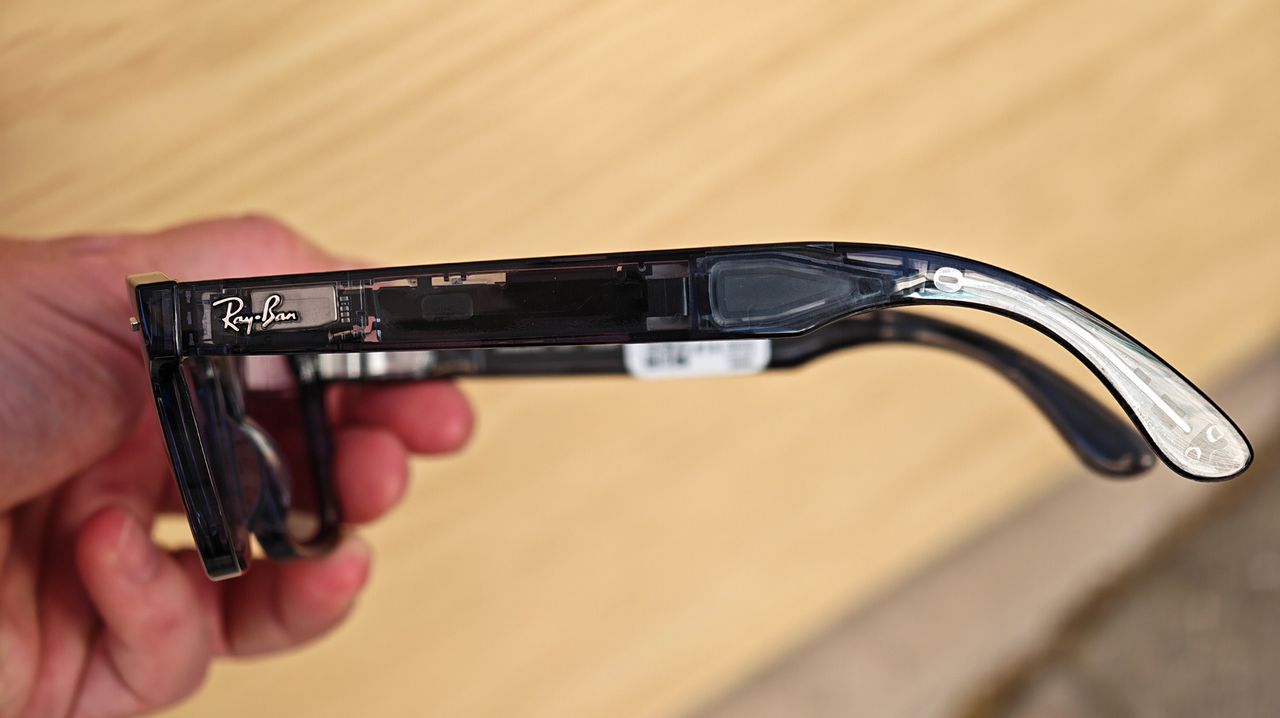 Ray-Ban Meta Audio glasses in the Burbank style