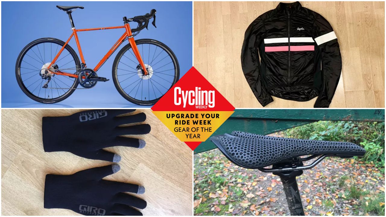 Image shows Luke Friend&#039;s Gear of the Year which includes Fairlight Strael road bike and Rapha Brevet Insulated Jacket