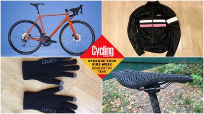 Image shows Luke Friend's Gear of the Year which includes Fairlight Strael road bike and Rapha Brevet Insulated Jacket